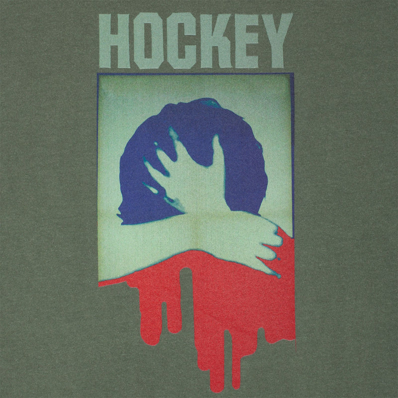Hockey Paralysis T-Shirt - Moss