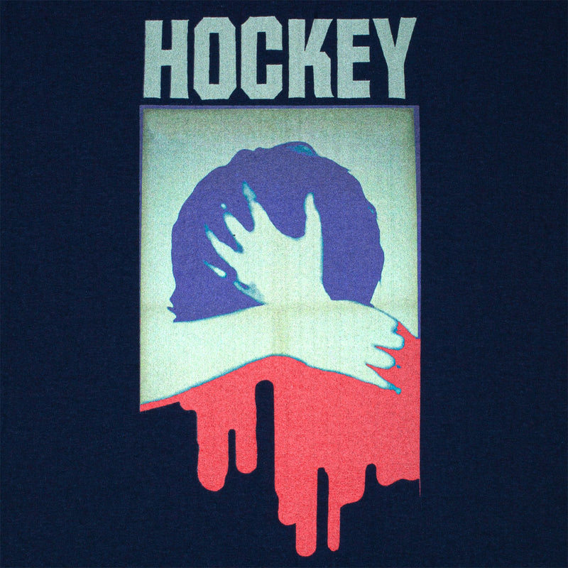 Hockey Paralysis T-Shirt - Navy