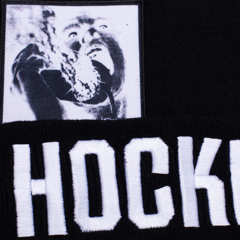 Hockey Serious Warning Beanie - Black