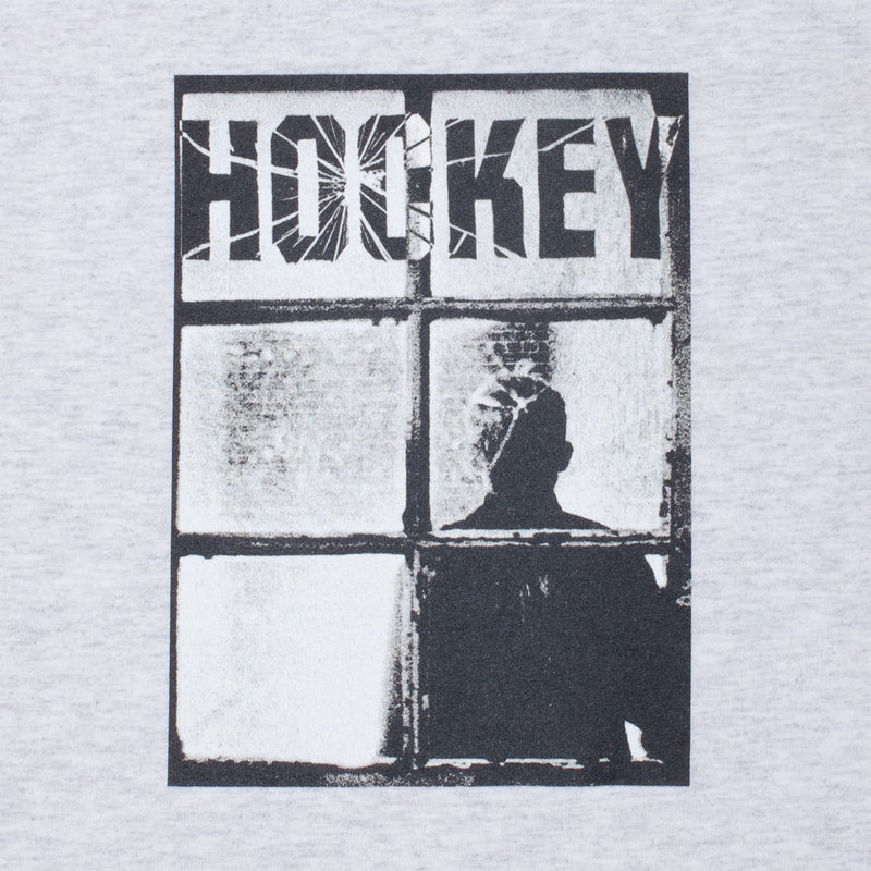 Hockey Temporary Site T-Shirt - Ash Grey