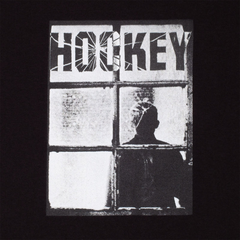 Hockey Temporary Site T-Shirt - Black