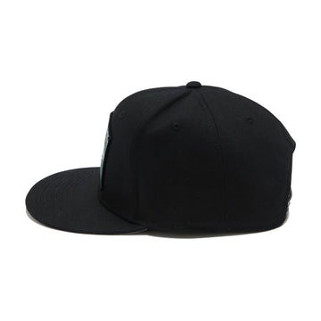 Reel Happy Tuna Grande Snapback Hat - Black