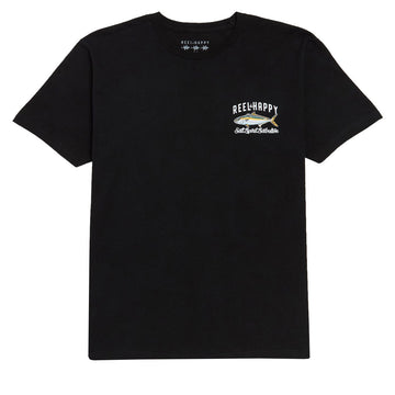 Reel Happy Buri T-Shirt - Black