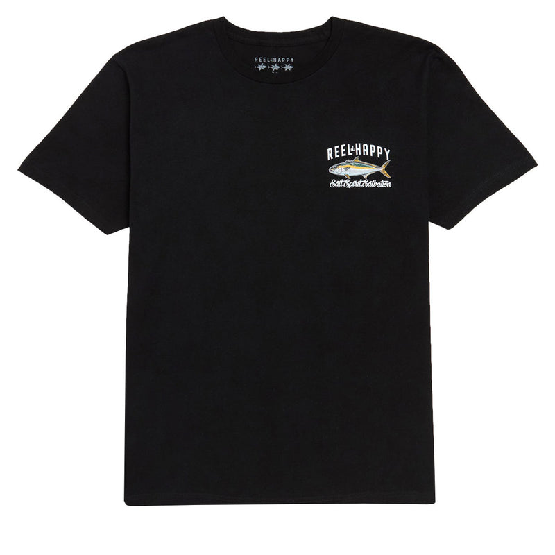 Reel Happy Buri T-Shirt - Black