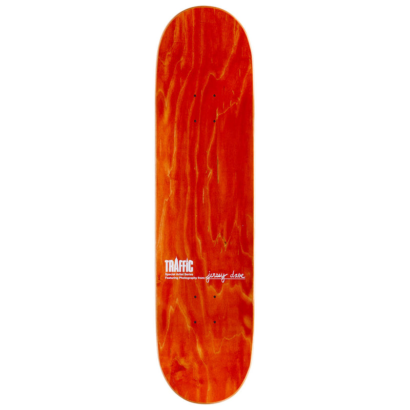 Traffic Luke Malaney Swinger Skateboard Deck - 8.25