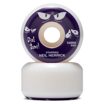 Dial Tone Neil Herrick Zoinks Conical 99a Skateboard Wheels - 56mm