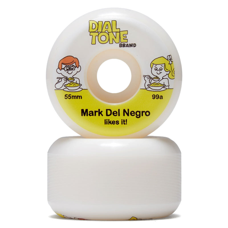 Dial Tone Mark Del Negro Ginger Grahams Conical 99a Skateboard Wheels - 55mm