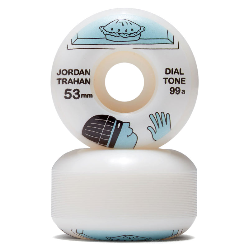 Dial Tone Jordan Trahan Pie Thief Standard 99a Skateboard Wheels - 53mm