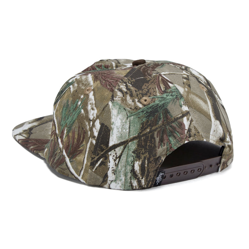 Traffic Manhattan Script Snapback Hat - Camo