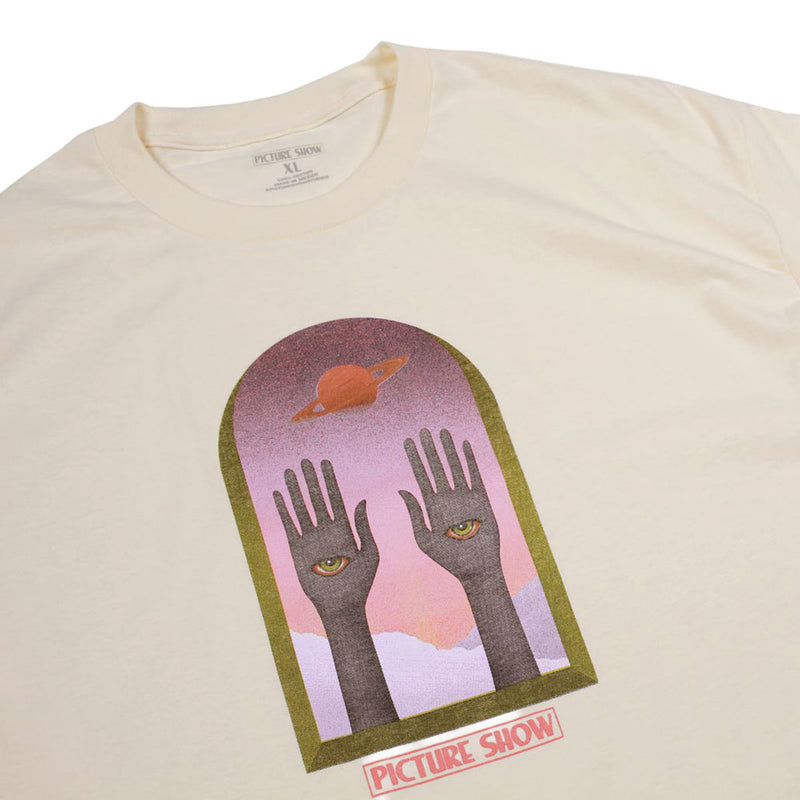 Picture Show Saturn T-Shirt - Natural