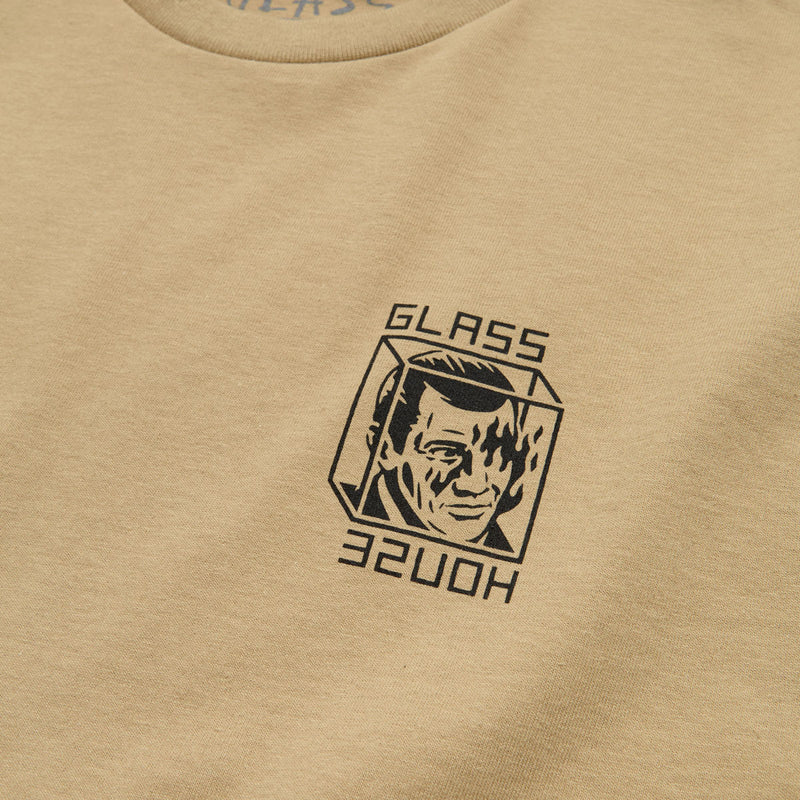 Glass House House Arrest Fire T-Shirt - Tan