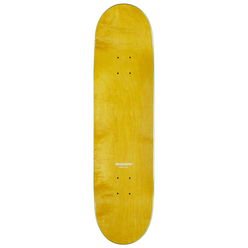 5Boro Aaron Suski Wizard Skateboard Deck - Black/Purple - 8.00