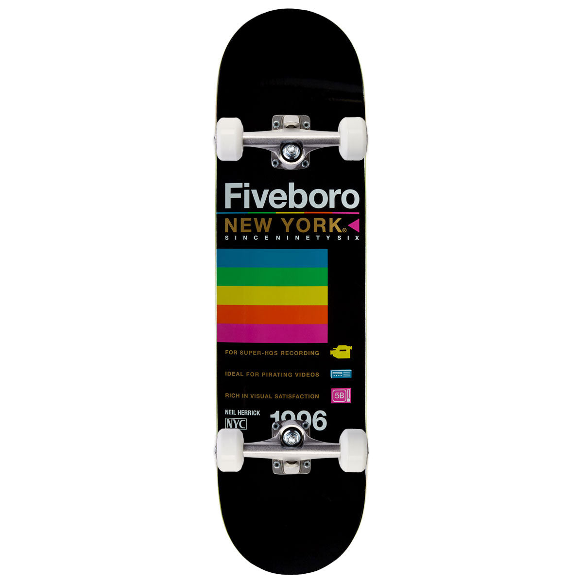 5Boro VHS III Herrick Skateboard Complete - 8.25
