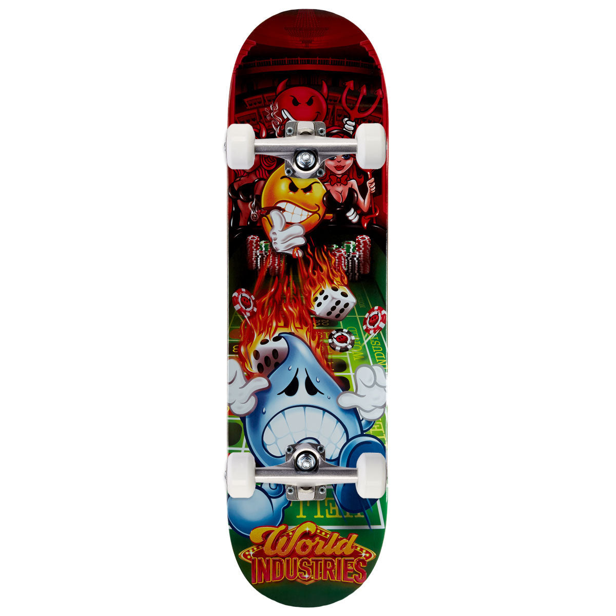 World Industries Casino Skateboard Complete - 8.30