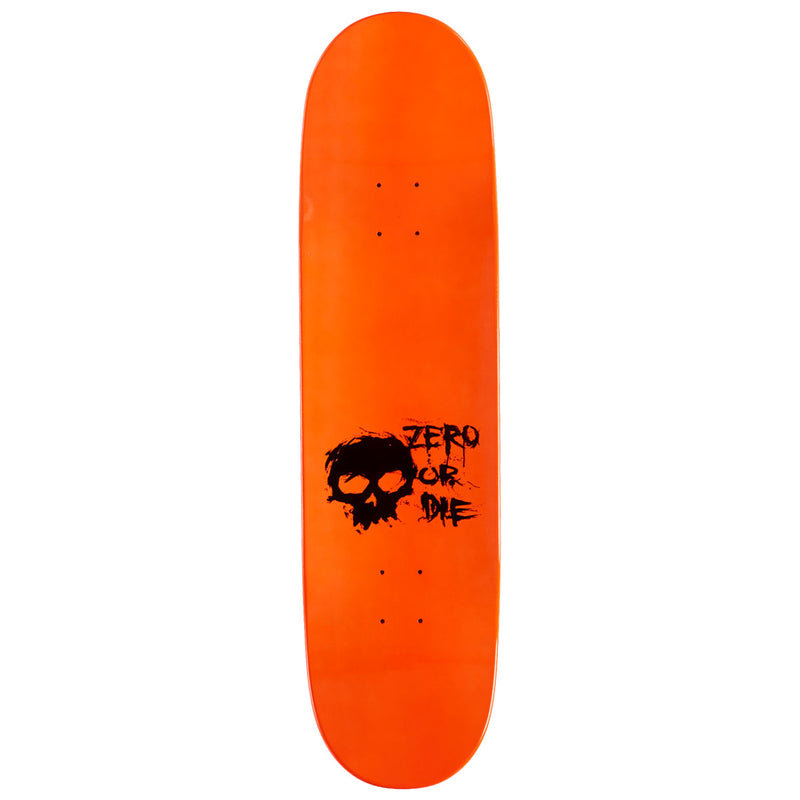 Zero x Realtree Blood Skull Skateboard Deck - Orange - 8.50