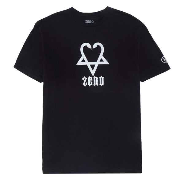 00s Zero Skateboards Tee サイズM ほぼ新品 希少 Zero x Bam Heart Small T-Shirt - Black – CCS