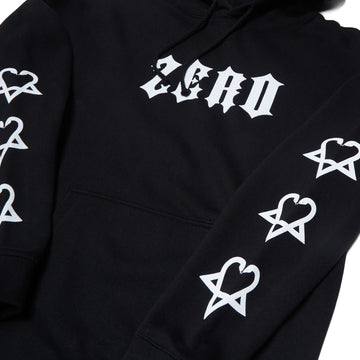Zero x Bam Heart Multi Hoodie - Black