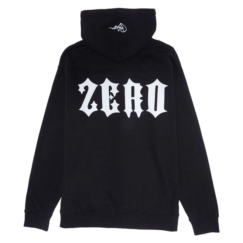 Zero x Bam Heart Big Hoodie - Black