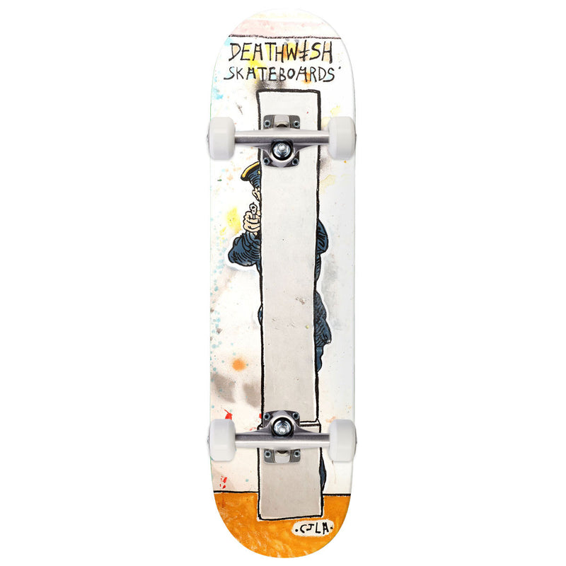 Deathwish Yuri Facchini Take Cover Skateboard Complete - 8.38