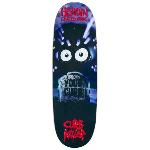 Heroin Curb Killer Skateboard Deck - 10.00