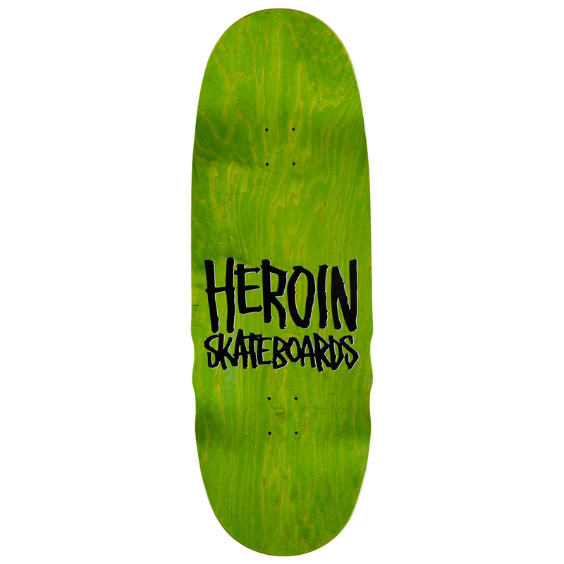 Heroin Pumpkin Spice Wide Boy Skateboard Deck - 10.75