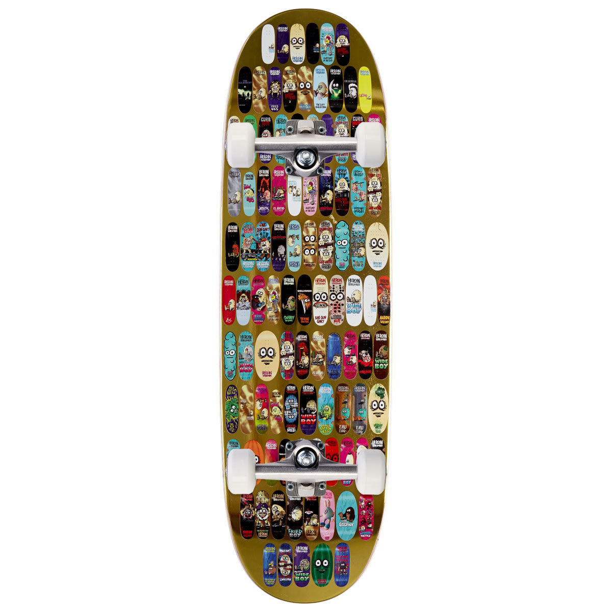 Heroin 100th Egg Skateboard Complete - 9.125