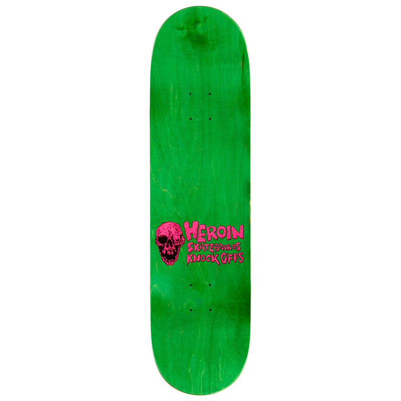 Heroin Aaron Wilson Knock Off Skateboard Deck - 8.50