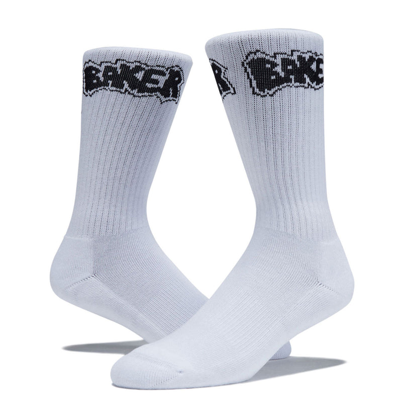Baker Sock Of Distruction Socks - White