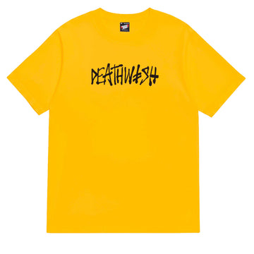 Deathwish OG Deathspray T-Shirt - Yellow
