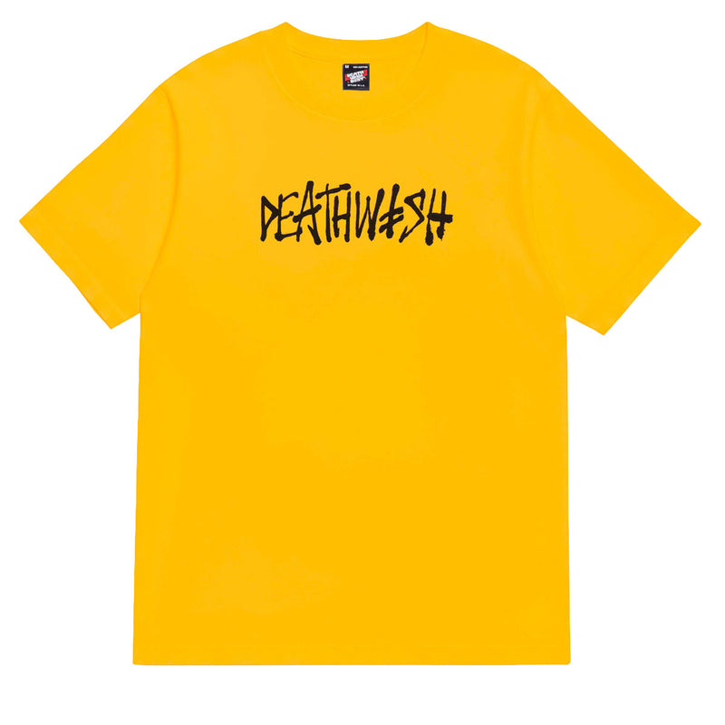 Deathwish OG Deathspray T-Shirt - Yellow