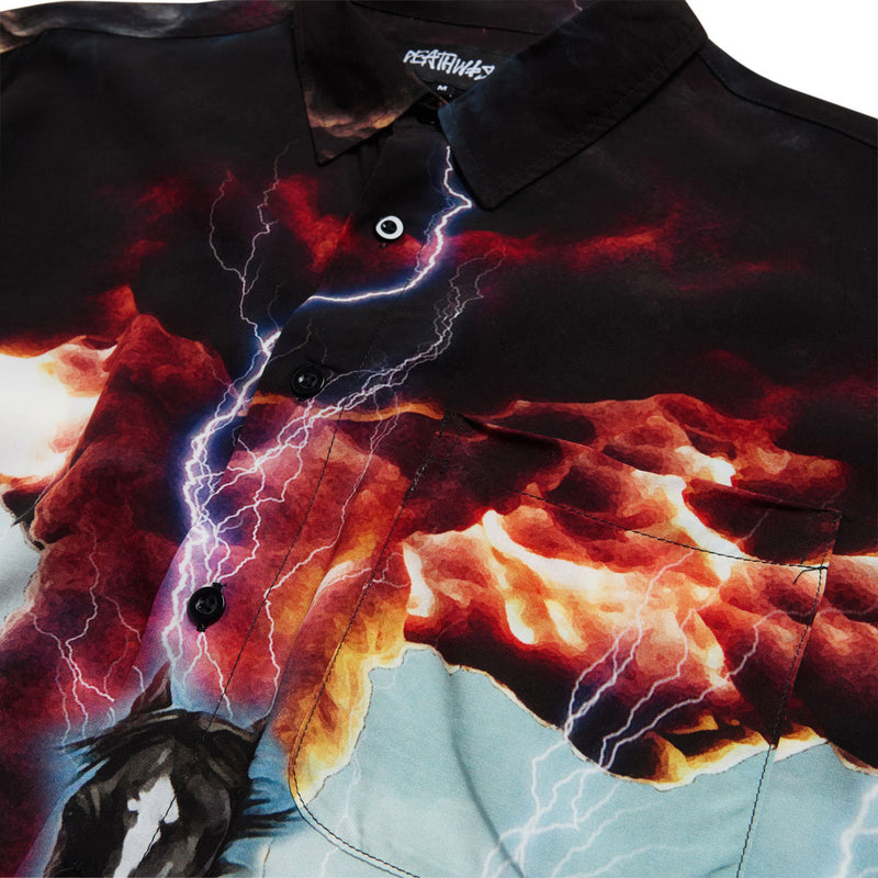 Deathwish Post Modern Button Up Shirt - Multi