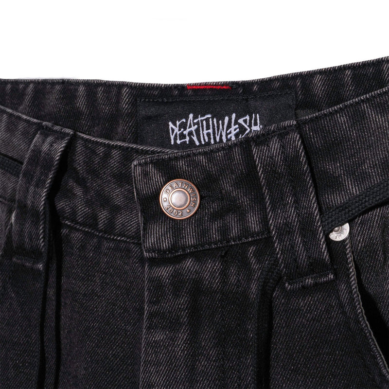 Deathwish Baggy Facchini Jeans - Black