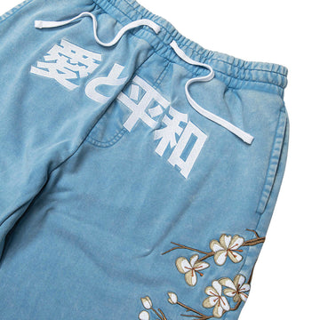 DGK Heavens Fleece Pants - Washed Blue