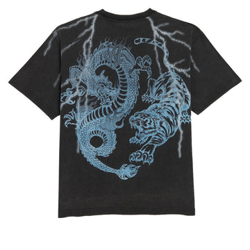 DGK Storm Knit T-Shirt - Washed Black