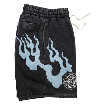 DGK Storm Fleece Shorts - Washed Black