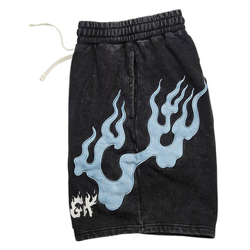 DGK Storm Fleece Shorts - Washed Black