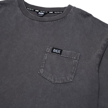 DGK Bones Knit T-Shirt - Washed Gray