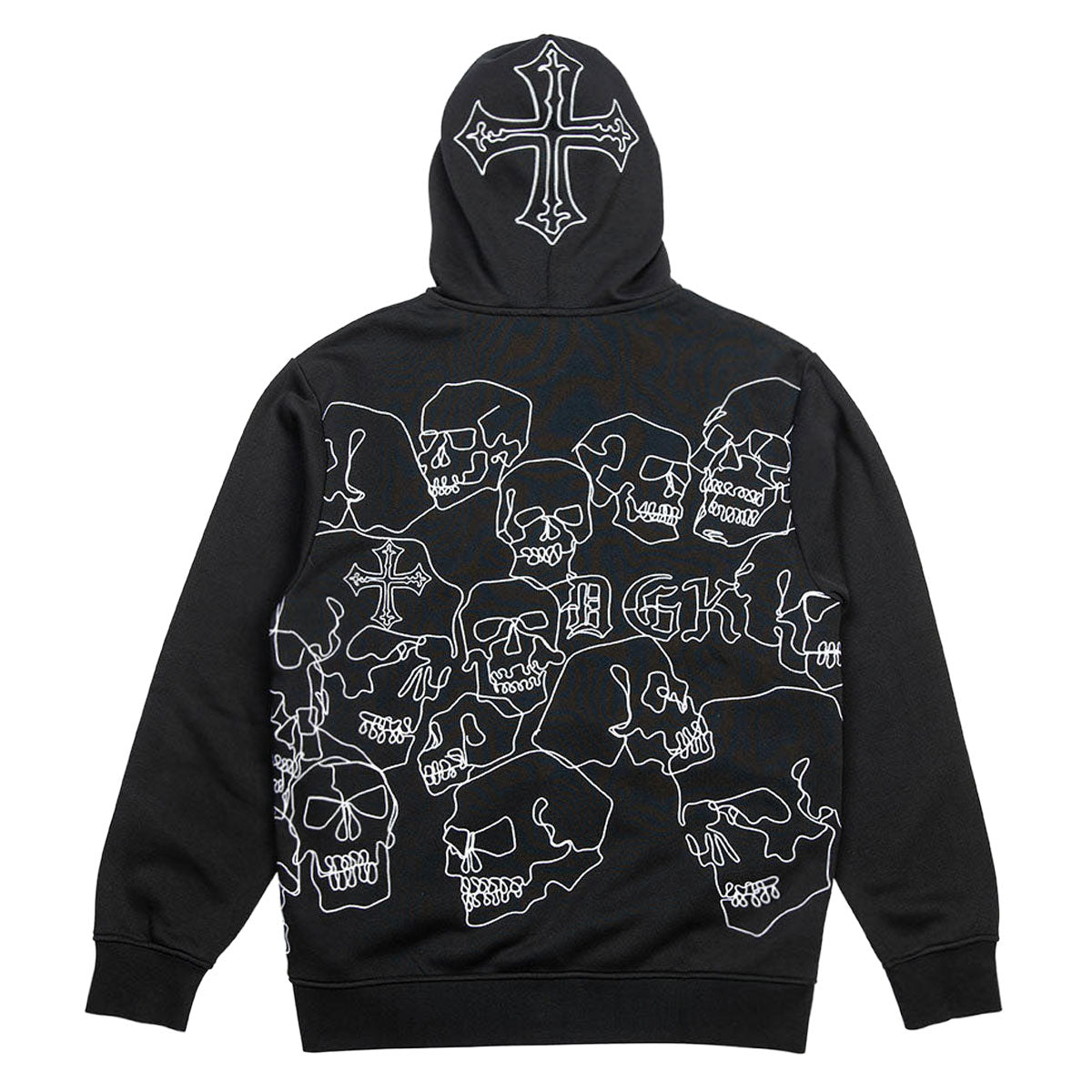 DGK Vault Zip Hoodie - Black – CCS