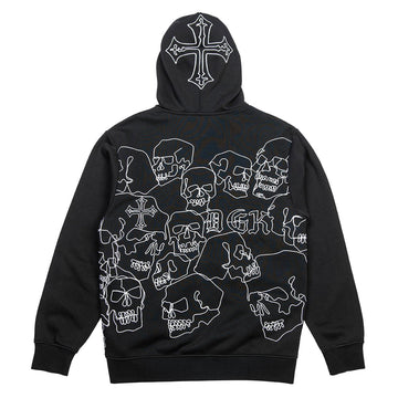 DGK Vault Zip Hoodie - Black