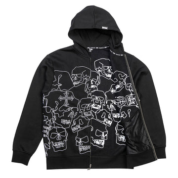 DGK Vault Zip Hoodie - Black