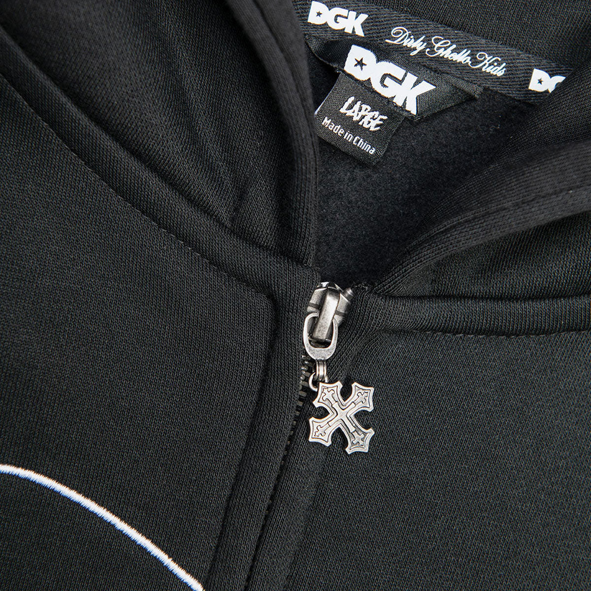DGK Vault Zip Hoodie - Black – CCS