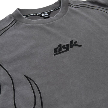 DGK Cutlass Knit T-Shirt - Washed Gray