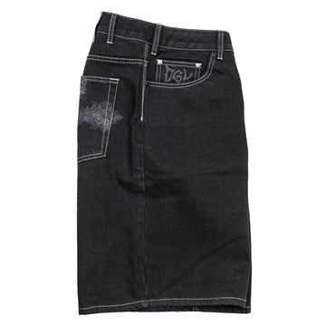 DGK Sovereign Denim Shorts - Washed Black