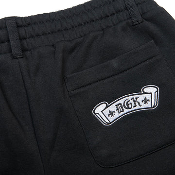 DGK Noble Fleece Shorts - Black