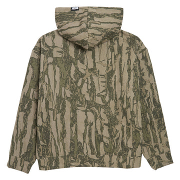 DGK Cortex Zip Up Hoodie - Bark Camo