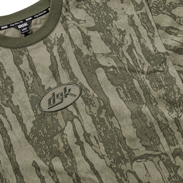 DGK Cortex Knit T-Shirt - Bark Camo