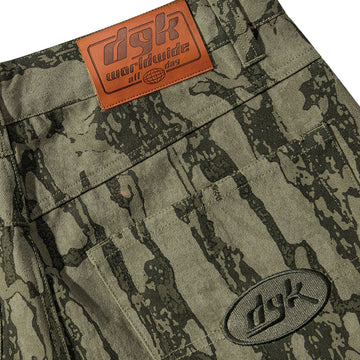 DGK Cortex Canvas Shorts - Bark Camo