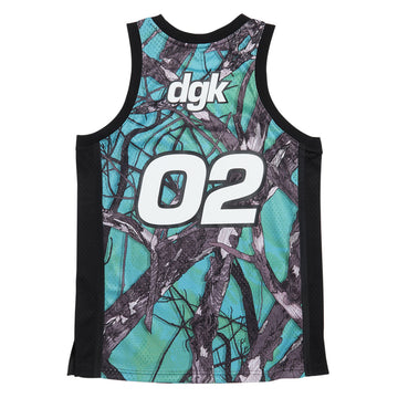DGK Timber Basketball Jersey Shirt - Tree Camo