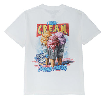 DGK Dough Cone Boxy T-Shirt - White