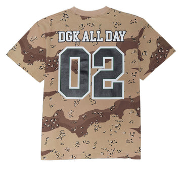 DGK Slam Dunk Boxy T-Shirt - Desert Camo